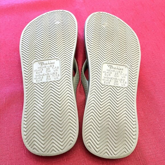 Women's Archies Green Flip Flop Sandals Size 9 - Picture 7 of 7
